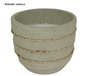 DKD Home Decor Vela de Cemento Vainilla Gris 210 g