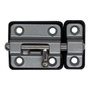 Edm Pasador Cerrojo 35 mm Cromo Mate Base Plástica Puertas Ventanas Muebles