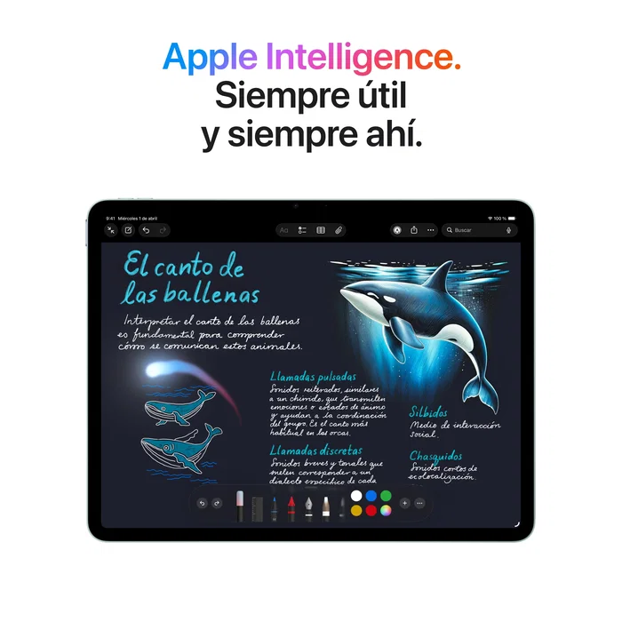 Apple iPad Air 11" 8ª Generación Wi-Fi M4 Chip 256GB Color Púrpura - MH394TY/A Apple iPad Air 11" 8ª Generación Wi-Fi M4 Chip 256GB Color Púrpura - MH394TY/A