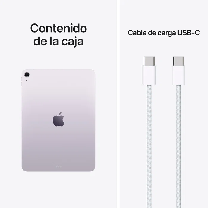 Apple iPad Air 11" 8ª Generación Wi-Fi M4 Chip 256GB Color Púrpura - MH394TY/A Apple iPad Air 11" 8ª Generación Wi-Fi M4 Chip 256GB Color Púrpura - MH394TY/A
