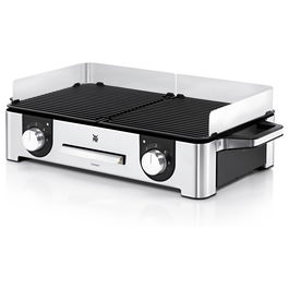 WMF 0415280011 Tischgrill Lono Master Parrilla de Mesa 280 x 500 mm Acero Inoxidable Antiadherente Fácil de Limpiar