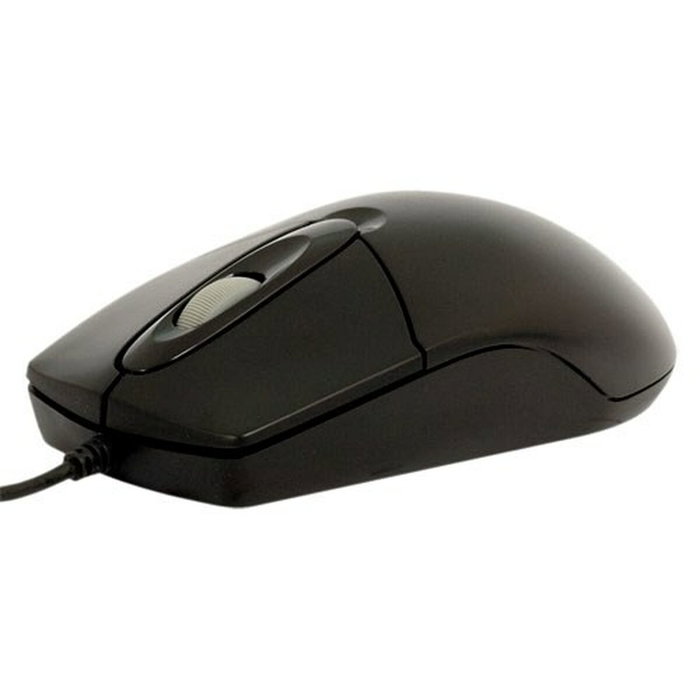 A4-Tech OP-720 Ratón Óptico con Cable Negro