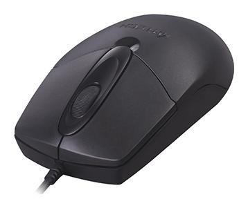 A4-Tech OP-720 Ratón Óptico con Cable Negro