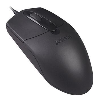 A4-Tech OP-720 Ratón Óptico con Cable Negro