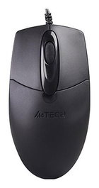A4-Tech OP-720 Ratón Óptico con Cable Negro