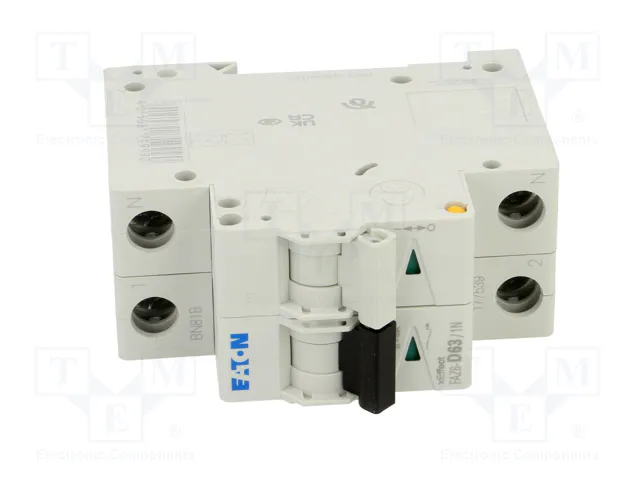 EATON ELECTRIC FAZ6-D63/1N Interruptor magnetotérmico 63A 1+N EATON ELECTRIC FAZ6-D63/1N Interruptor magnetotérmico 63A 1+N