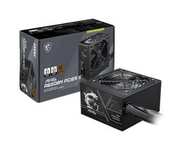 MSI MAG A650BN PCIE5 II Fuente de Alimentación ATX 650W 80 PLUS Bronze - No Modular - Ventilador de 12cm - Negro