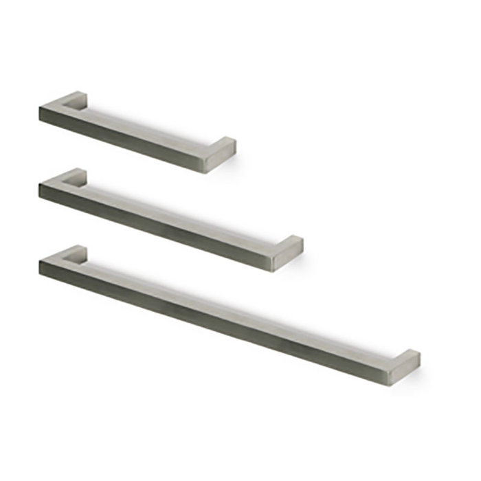 Trentadue Tirador KUBE Acero Inoxidable Inox Mate Distancia 192 mm para Cocinas y Baños Modernos Trentadue Tirador KUBE Acero Inoxidable Inox Mate Distancia 192 mm para Cocinas y Baños Modernos