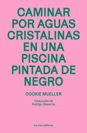 Caminar por aguas cristalinas en una piscina pintada de negro, Cookie Mueller - LOS TRES EDITORES