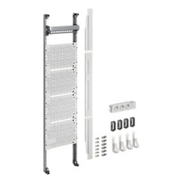 Hager UF311NW Campo Multimedia de 1050 mm con 6 Módulos de Parcheo RJ45