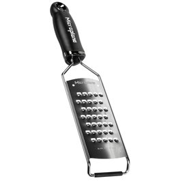 Microplane Rallador Gourmet extra grueso negro