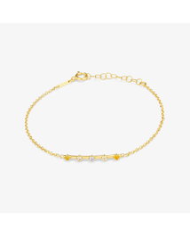 Radiant Pulsera Gold con Piedras Color Fantasy Dorada