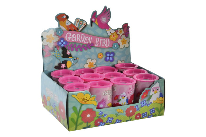 DKD Home Decor Sacapuntas 6.3 x 4 cm (12 Unidades) Colección Bird1 Abs Metal Pajaros