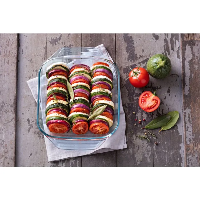 Pyrex® Fuente Rectangular Let'S Share 39x24,5x6,9 cm en Vidrio Transparente