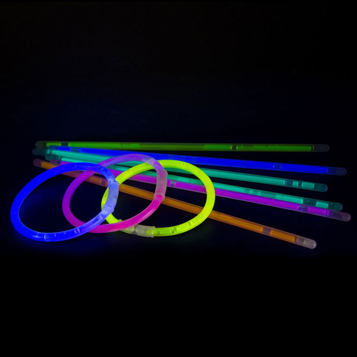 Party Time Juego de 50 Palos Luminosos para Fiestas, 21 cm