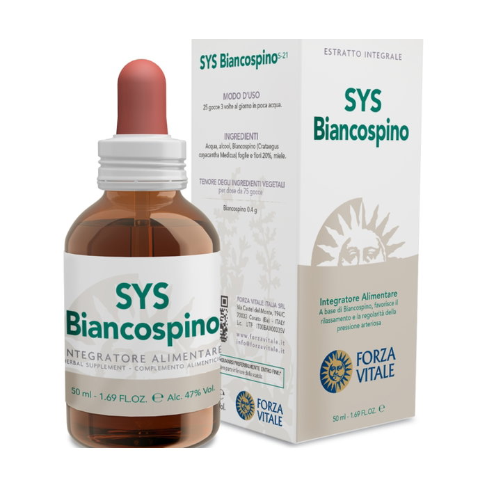 Forza Vitale SYS Biancospino 50 ml Forza Vitale SYS Biancospino 50 ml