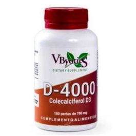 VBYOTICS Vitamina D3 4000 UI 180 Perlas