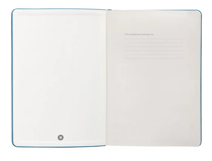 Antartik Cuaderno A5 Tapa Dura Hojas Lisas Azul Claro 100 Hojas 80 gr FSC