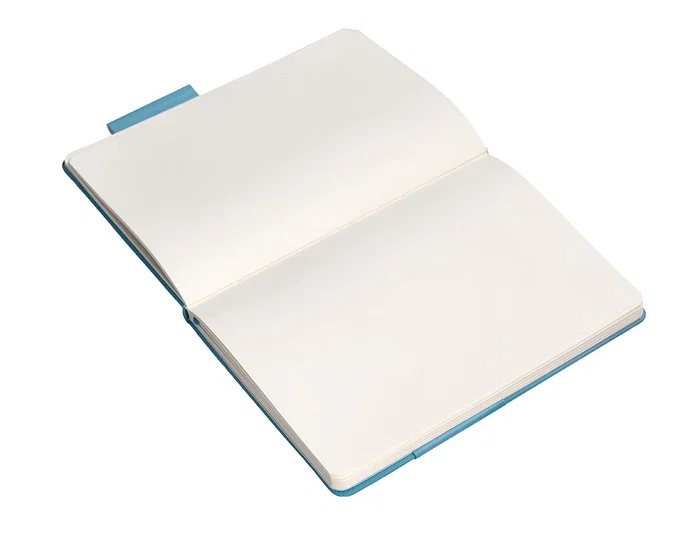 Antartik Cuaderno A5 Tapa Dura Hojas Lisas Azul Claro 100 Hojas 80 gr FSC
