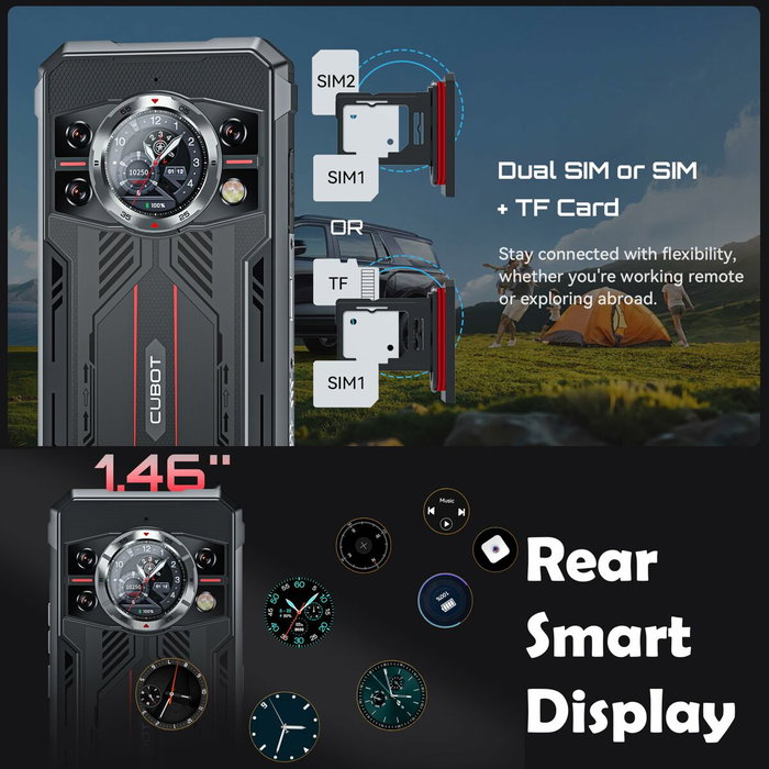 Cubot King Kong 11 5G 16GB RAM 256GB ROM