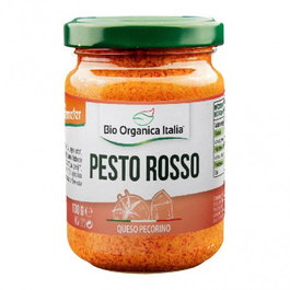 BIO ORGANICA ITALIA Pesto Rosso Pecorino 130 gr Bio Vegan