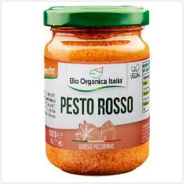 BIO ORGANICA ITALIA Pesto Rosso Pecorino 130 Gr Bio Vegano