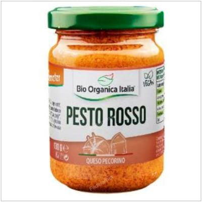BIO ORGANICA ITALIA Pesto Rosso Pecorino 130 Gr Bio Vegano