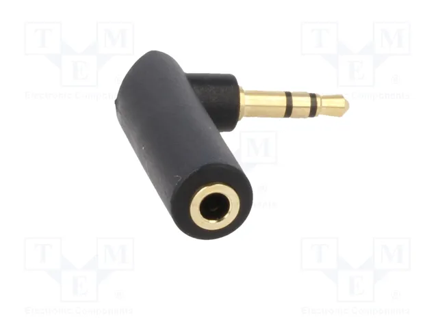 GEMBIRD Adaptador Jack 3,5mm Stereo con Cobertura Dorada