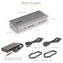 Startech Docking Station KVM USB-C para Portátil