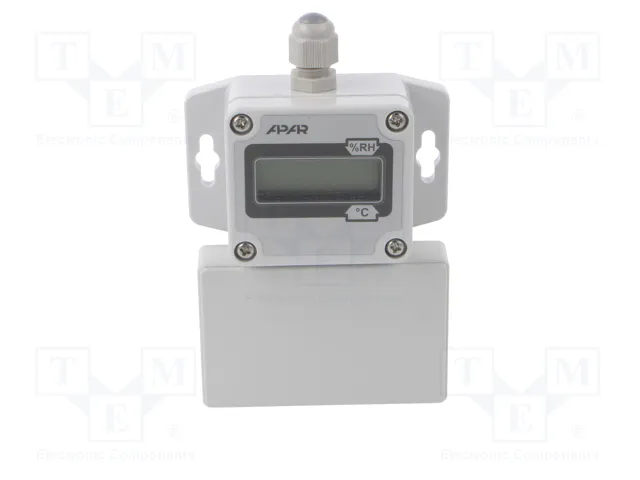 APAR AR258/LCD/U Transductor de Partículas, Temperatura y Humedad APAR AR258/LCD/U Transductor de Partículas, Temperatura y Humedad
