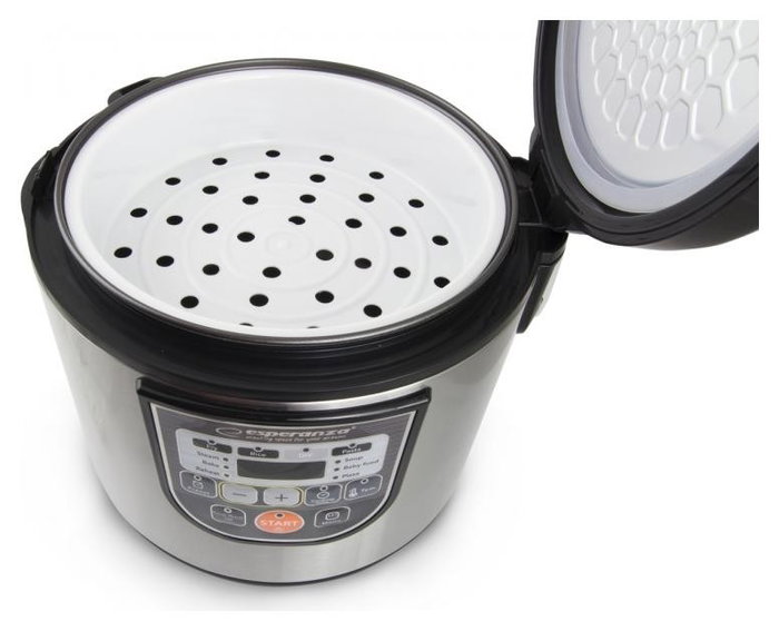 Esperanza Multicooker 5 L 860 W Negro Metálico EKG011 Esperanza Multicooker 5 L 860 W Negro Metálico EKG011
