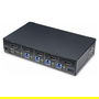 StarTech.com KVM Switch DisplayPort 4 Puertos 4K 60Hz, Hub USB, TAA, Conmutador Independiente para 4 Ordenadores y 1 Monitor