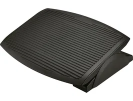 Q-connect Reposapiés ajustable de poliestireno ergonómico