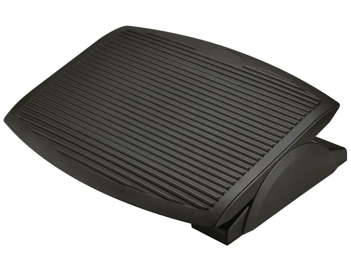 Q-connect Reposapiés ajustable de poliestireno ergonómico Q-connect Reposapiés ajustable de poliestireno ergonómico