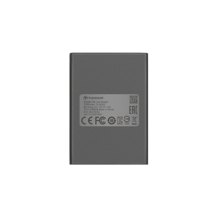 Transcend TS-RDE2 Lector de Tarjetas CFexpress USB 3.2 Gen 2 Tipo C, Aluminio Gris Transcend TS-RDE2 Lector de Tarjetas CFexpress USB 3.2 Gen 2 Tipo C, Aluminio Gris