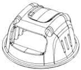 Zebra Turret cup para MC3000-R, MC3100-R, MC3190-R