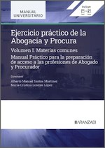 ARANZADI, Ejercicio práctico de la abogacía y procura I materias comunes, SANCHEZ MARTINEZ ALBERTO - ARANZADI