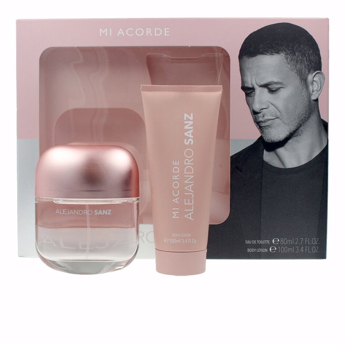 Alejandro Sanz Mi Acorde Woman Cofre de Regalo con Eau de Toilette y Loción Corporal Alejandro Sanz Mi Acorde Woman Cofre de Regalo con Eau de Toilette y Loción Corporal