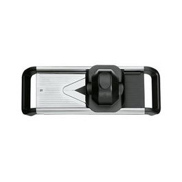 WMF 0686106040 Gemüsehobel Rallador Plano Acero Inoxidable 18/10 Negro 125 mm, Top Tools