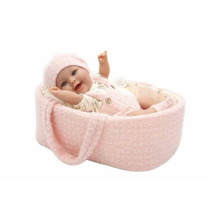 Muñecas Arias Elegance Gadi Rosa 33 cm con Capazo Muñecas Arias Elegance Gadi Rosa 33 cm con Capazo