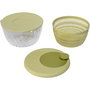 Guzzini Escurridor de lechuga Spin&Store, Verde aguacate