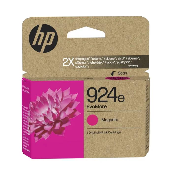 HP 924e EvoMore Magenta Cartucho de Tinta Original