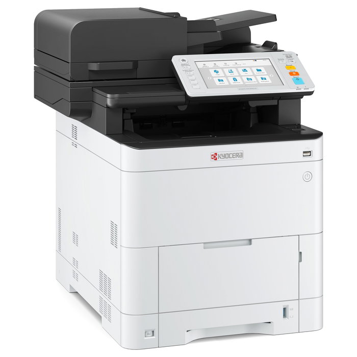Kyocera ECOSYS MA4000cifx - Impresora Multifunción Color Laser A4 con Duplex, Escáner, Fax, Copiadora, LAN, USB, HyPAS, 40 ppm