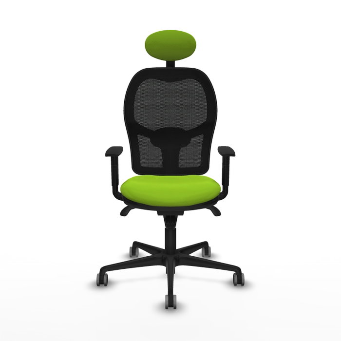 PIQUERAS Y CRESPO Silla de oficina Jorquera con mecanismo Sincro, Pistacho y Negro PIQUERAS Y CRESPO Silla de oficina Jorquera con mecanismo Sincro, Pistacho y Negro