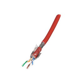EFB Elektronik Cable de red Cat.7 S/FTP LSZH Rojo 100m