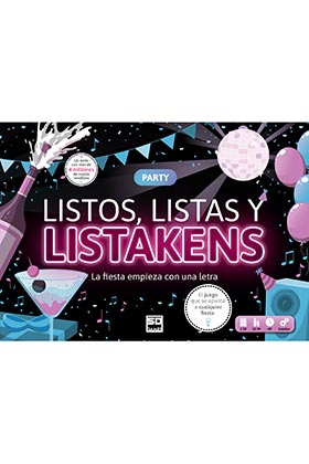 SD GAMES Juego de Mesa Listos Listas y Listakens Party Español +14 Años +2 Jugadores 45 Minutos