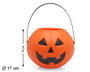 Calabaza Decorativa Naranja para Halloween 14x17 cm