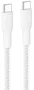 Belkin BoostCharge Pro Cable USB-C a USB-C de 240 W, 3 m, Trenzado, Blanco