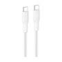 Belkin BoostCharge Pro Cable USB-C a USB-C de 240 W, 3 m, Trenzado, Blanco