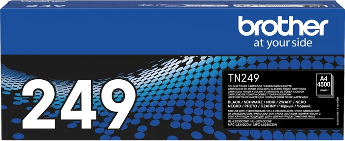 Brother TN-249BK Tóner Negro de Súper Alta Capacidad